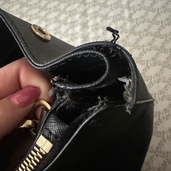 Micheal Kors Saffiano Leather Satchel - Picture 13 of 13